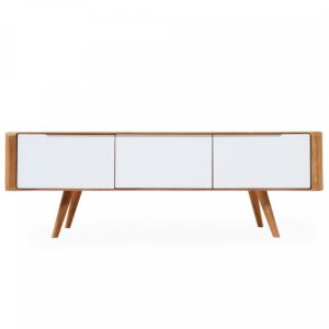 Gazzda Ena TV Sideboard tv-meubel 55 cm-135x55 cm-Hardwax oil natural