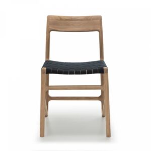 Gazzda Fawn Chair Naturel stoel-Black
