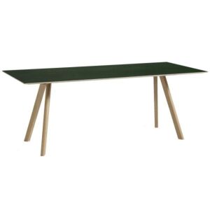 Hay Copenhague CPH30 gezeept eiken tafel-Green-200x90 cm