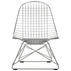 Vitra Eames Wire Chair LKR loungestoel-Chroom