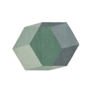 Puik Iso Hexagon vloerkleed-Groen