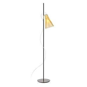 Kartell K-Lux vloerlamp-Geel-Zwart