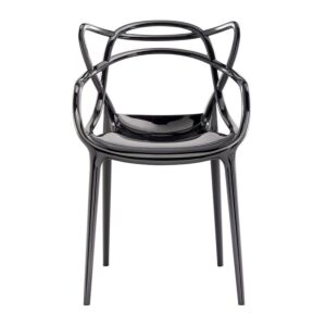 Kartell Masters metallic stoel-Titanium