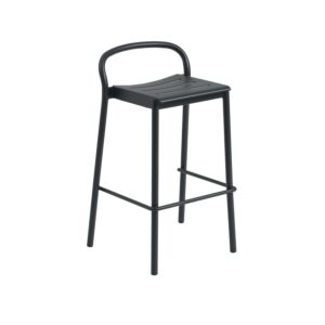 Muuto Linear Steel Bar stoel-75 cm-Black
