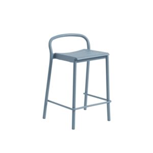 Muuto Linear Steel Bar stoel-65 cm-Pale blue