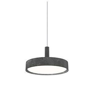 Louis Poulsen Slim Round Suspended hanglamp-Donker aluminium-∅ 25 cm