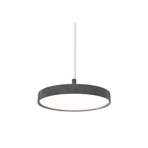 Louis Poulsen Slim Round Suspended hanglamp-Donker aluminium-∅ 44 cm