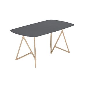 Gazzda Koza Linoleum Table tafel-160x90 cm-Nero
