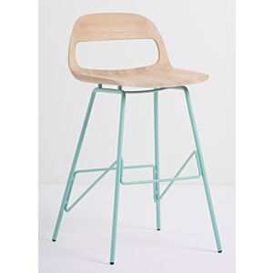Gazzda Leina Bar Chair barkruk-Mat licht groen-83 cm