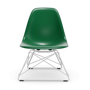 Vitra Eames LSR loungestoel met wit onderstel-Emerald