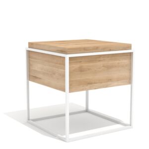 Ethnicraft Monolit Medium Side Table -Wit
