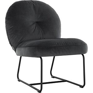 Must Living Bouton fauteuil-Donker grijs