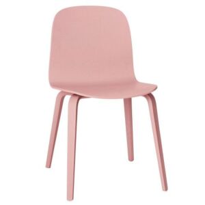 muuto Visu Wood stoel-Roze