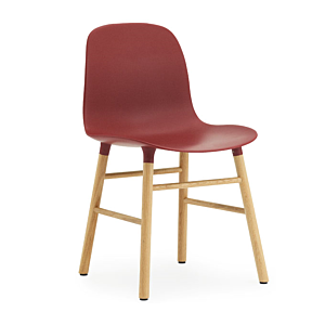 Normann Copenhagen Form Chair stoel-Rood