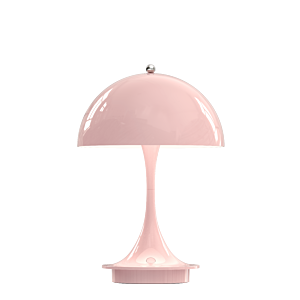 Louis Poulsen Panthella Portable V2 tafellamp-Licht roze