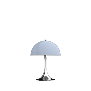 Louis Poulsen Panthella Mini tafellamp-Grijs opaal acryl