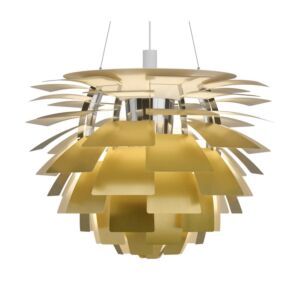 Louis Poulsen PH Artichoke hanglamp-Messing-∅ 84 cm