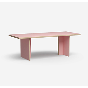 HKliving Eettafel - Rechthoekig - Pink - 220 cm
