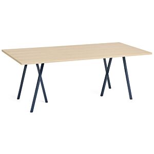 HAY Loop stand tafel-200x92,5 cm-Deep Blue
