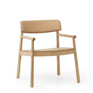 Normann Copenhagen Timb fauteuil bekleed-Natural