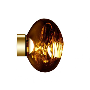 Tom Dixon Melt Surface Light Mini LED wandlamp-Goud