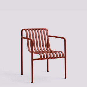 Hay Palissade Dining armchair stoel-Iron Red