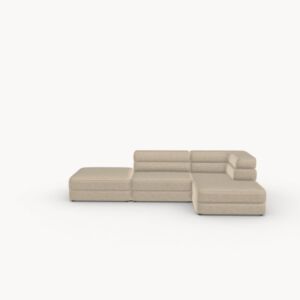Studio HENK Layer sofabank-Chaise lounge rechts-Natural