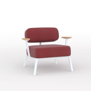 Studio HENK Ode Lounge Armchair wit frame-Tonica 2-612