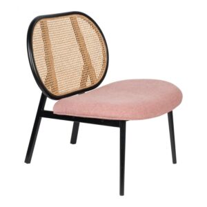 Zuiver Spike natural fauteuil-Pink