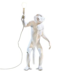Seletti Monkey Standing vloerlamp wit INDOOR