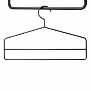 String kledinghanger (set van 4)-Zwart