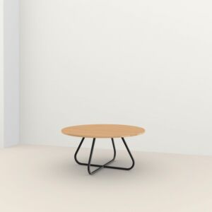 Studio HENK Curve Quadpod XL tafel zwart frame 3 cm