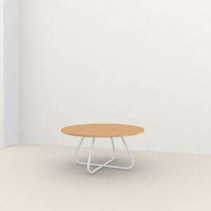 Studio HENK Curve Quadpod XL tafel wit frame 3 cm