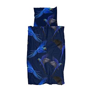 Snurk Blue Parrot dekbedovertrek-140x200/220 cm
