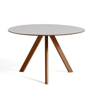 HAY Copenhague CPH20 Walnoot onderstel tafel-Grey-∅ 120 cm
