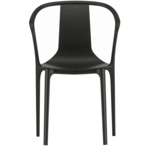 Vitra Belleville Armchair stoel-Diep zwart