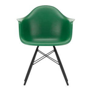 Vitra Eames DAW stoel met donker esdoorn onderstel-Emerald