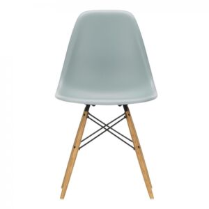 Vitra Eames DSW stoel met essenhout onderstel-Licht grijs