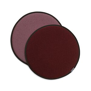 Vitra Seat Dots seatpad-Nero/dark red
