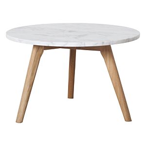 Zuiver White Stone tafel-50x32 cm (∅ x H)