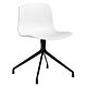 HAY About a Chair AAC10 zwart onderstel stoel- White
