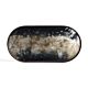 Ethnicraft Organic Glass ovaal dienblad - black