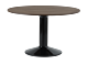 Muuto Midst tafel-Dark Oiled Oak/Black-∅ 120 cm
