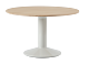 Muuto Midst tafel-Oiled Oak/Grey-∅ 120 cm