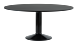 Muuto Midst tafel-Black Linoleum/Black-∅ 160 cm