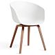 HAY About a Chair AAC22 stoel Walnoot onderstel-White
