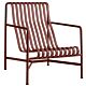 HAY Palissade Lounge Chair High stoel-Iron Red