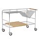 &tradition Alima NDS1 trolley-Chrome/Eiken