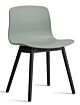 HAY About a Chair AAC12 zwart onderstel stoel- Fall Green