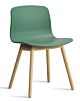 HAY About a Chair AAC12 gelakt onderstel stoel- Teal Green